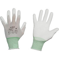 Перчатки Manipula Specialist МикроПол нейлоновые с полиуретановым покрытием размер 8