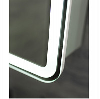 Зеркальный шкаф BelBagno SPC-MAR-800/800-2A-LED-TCH 800x800x150 с двумя распашными дверцам, с двумя стеклянными полками, со встроенной подсветкой и сенсорным выключателем, 12W,220-240V от Водопад  фото 5