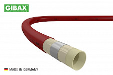 Труба из сшитого полиэтилена Gibax G-TubeOx 16х2,0 мм, красная, 1 м от Водопад  фото 1
