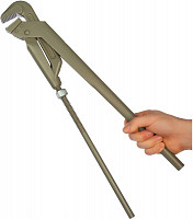 Трубный ключ НИЗ №3 2731-3, с прямыми губками, 2", 565 мм от Водопад  фото 4