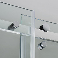 Душевая дверь WasserKRAFT Vils 56R05 1200х2000, прозрачное стекло, профиль серебро от Водопад  фото 3