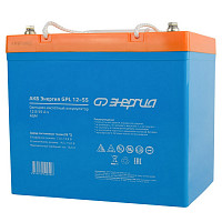 Аккумулятор AGM Энергия Е0201-0059 АКБ 12-55 GPL от Водопад  фото 3