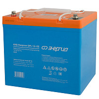 Аккумулятор AGM Энергия Е0201-0059 АКБ 12-55 GPL от Водопад  фото 4