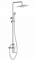 Душевая система Belbagno Romano ROMANO-VSCM-CRM со смесителем для ванны, верхним и ручным душем, хром от Водопад  фото 1