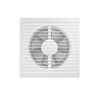 Бытовой вентилятор Auramax A 6C, D150 мм, 38 дБ, 250 м3/ч, полистирол, белый, обратный клапан от Водопад  фото 2