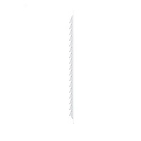 Решетка вентиляционная Era 1530МЭ, прямоугольная с сеткой, 150х300 мм, окрашенная сталь, белая от Водопад  фото 3