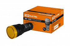 Лампа сигнальная Tdm AD-16DS SQ0702-0072, (LED) матрица D 16 мм желтый 230 В АС от Водопад  фото 1
