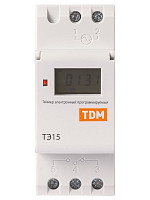 Таймер электронный Tdm ТЭ15-1мин/7дн-16on/off-16 А-DIN, SQ1503-0005 от Водопад  фото 4