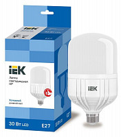 Лампа светодиодная IEK HP LLE-HP-30-230-65-E27, 30 Вт, 6500 К, E 27 от Водопад  фото 1