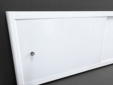 Экран под ванну A-Screen 4 дверцы белый глянец оргстекло 1501-1700 мм, высота до 650 мм от Водопад  фото 2