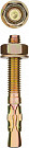 Анкер клиновый Зубр 302032-08-050, М8 х 50 мм 100 шт.