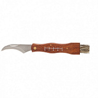 Нож грибника Palisad 79005 складной, 185 мм, деревянная рукоятка от Водопад  фото 1