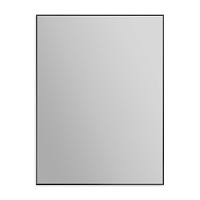 Зеркало BelBagno SPC-AL-600-800 Nero 600х20х800 в алюминиевой раме, черный от Водопад  фото 1