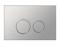 Кнопка смыва Aquanika Basic R-type 01.02.19, хром