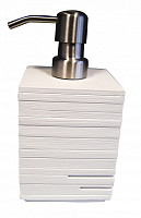 Дозатор для жидкого мыла Ridder Brick 22150501 белый от Водопад  фото 1