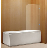 Шторка для ванны Avek Fort A3, 10361М, 600х1400, матовое стекло 6 мм, профиль хром от Водопад  фото 1