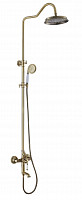 Душевая система Esko ST300 Bronze со смесителем, бронза от Водопад  фото 1