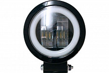 Фара светодиодная Вымпел 5251 WL-520 неоновый обод, круглая, 2LED, 20W от Водопад  фото 1