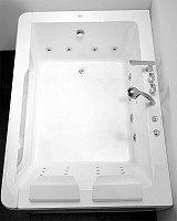 Ванна акриловая Gemy G9226 B 1720х1210х665 с г/м, хромотерапия от Водопад  фото 3