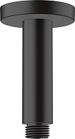Кронштейн верхнего душа Hansgrohe Vernis Blend 27804670 черный матовый от Водопад  фото 1