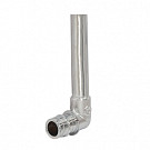 Трубка Г-образная аксиальная Giacomini GX 16х15х250 мм, для радиатора, никель