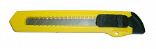 Нож с выдвижным лезвием Skrab 26710 18 мм, пластиковый корпус от Водопад  фото 1