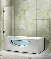 Шторка на ванну Oporto 604-1 50х150 см распашная от Водопад  фото 1