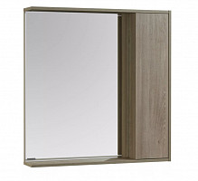 Зеркальный шкаф Акватон Стоун 1A228302SX850, 80 см, сосна арлингтон от Водопад  фото 1