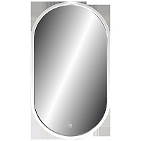 Зеркало Континент Prime 450х800 ореольная Led подсветка, сенсорный выключатель от Водопад  фото 1