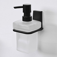Дозатор для жидкого мыла WasserKraft Abens K-3299, черный от Водопад  фото 2