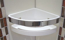 Полка-корзинка Keuco Collection Moll 12757010000 угловая, белая от Водопад  фото 3