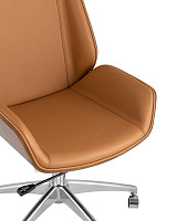 Кресло руководителя Stool Group TopChairs Crown NEW, коричневое от Водопад  фото 2