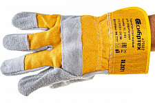 Перчатки Сибртех 679022 спилковые комбинированные, усиленные, размер XL от Водопад  фото 2