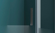 Душевой уголок Belbagno Kraft KRAFT-P-1-100-C-Cr-L 1000х1000х1950, левый, стекло прозрачное, профиль хром от Водопад  фото 3