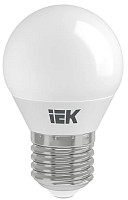 Лампа IEK LLE-G45-7-230-65-E27 светодиодная ECO G45 шар 7Вт 230В 6500К E27 от Водопад  фото 2