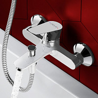 Смеситель Dorff Prime New D4011000 для ванны и душа от Водопад  фото 3
