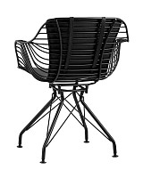 Кресло Stool Group Thomas, черное, с черной подушкой от Водопад  фото 4