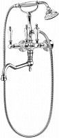 Смеситель для ванны с душем Cezares Diamond VDF-01-Sw хром от Водопад  фото 1