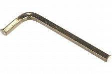 Имбусовый ключ Сибртех 12343 HEX 10мм 45Х закаленный никель от Водопад  фото 1
