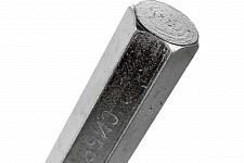 Имбусовый ключ Сибртех 12348 HEX 17мм 45x закаленный никель от Водопад  фото 4