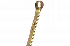 Комбинированный ключ Сибртех 14976 10 мм желтый цинк от Водопад  фото 2