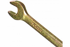 Комбинированный ключ Сибртех 14976 10 мм желтый цинк от Водопад  фото 3
