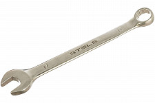 Комбинированный ключ Stels 15208 12 мм CrV матовый хром от Водопад  фото 1