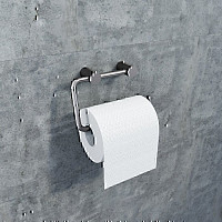 Держатель для туалетной бумаги Iddis Petite PETGM00i43 без крышки, графит от Водопад  фото 2