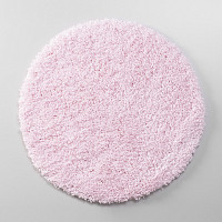 Коврик для ванны WasserKraft Dill Barely Pink 60х60, микрофибра, термопластичная резина от Водопад  фото 1