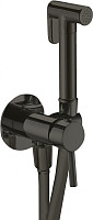 Гигиенический душ Webert Sax Evolution SE870303560 встраиваемый, со смесителем, черный от Водопад  фото 1