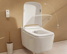 Унитаз подвесной Vitra V-Care Prime 7231B403-6216 интеллектуальный от Водопад  фото 5