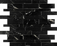 Мозаика Velsaa Estrada Nero Brick bone Mix 300x360 мм (шт) от Водопад  фото 1