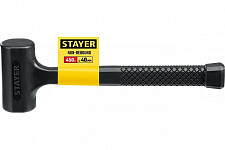 Молоток Stayer 2042-450, цельнолитой, безынерционный, 40 мм, 450 г от Водопад  фото 1