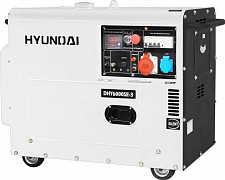 Дизельный генератор Hyundai DHY 6000SE-3 от Водопад  фото 1